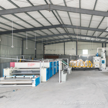 needling nonwoven production needle punched machine line